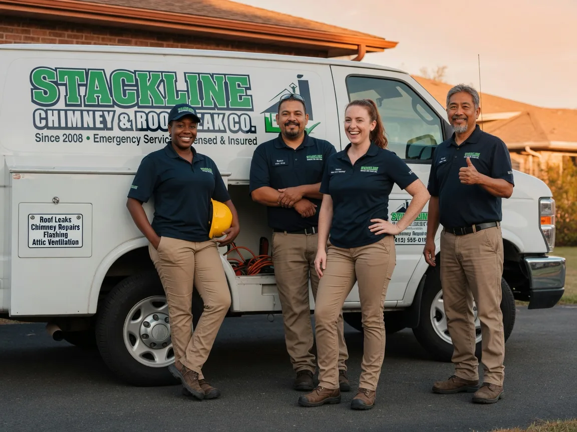 Chimney flashing repair company in Tecate, CA